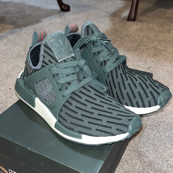adidas | Shoes | Adidas Nmdxr Pk W Nmd Boost Primeknit Shoes Sneakers Green  Bb2375 Womens 8 | Poshmark